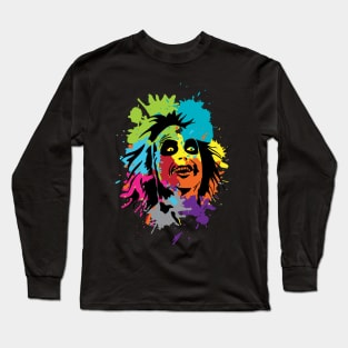 Beetlejuice Paint Splash Long Sleeve T-Shirt